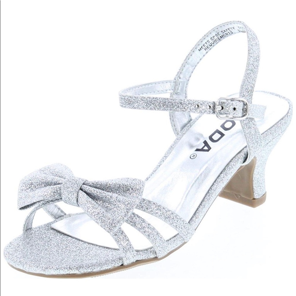 SODA Glitter Kitten Heel